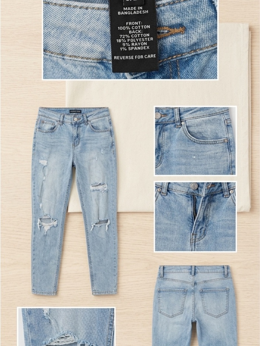 Sincerely Jules Light Blue Denim Jeans. Size 5/27